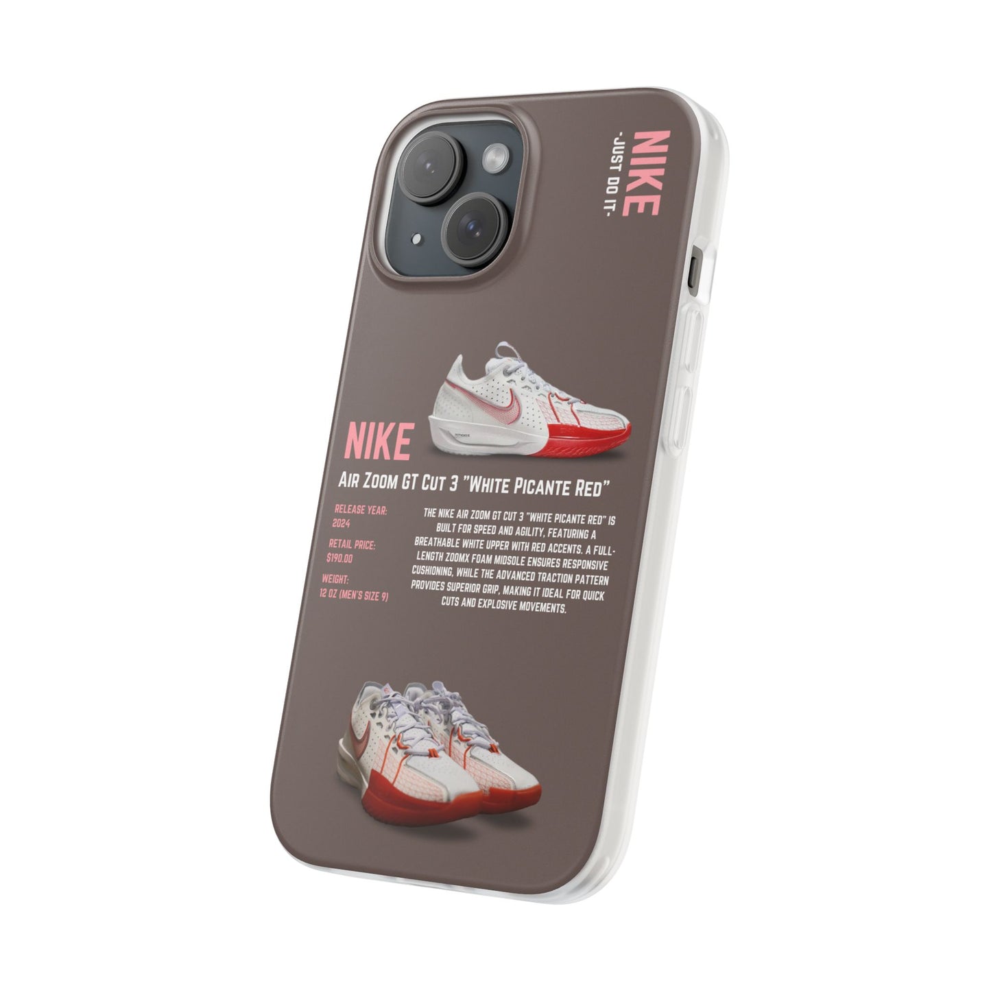 Nike Air Zoom GT Cut 3 "White Picante Red"