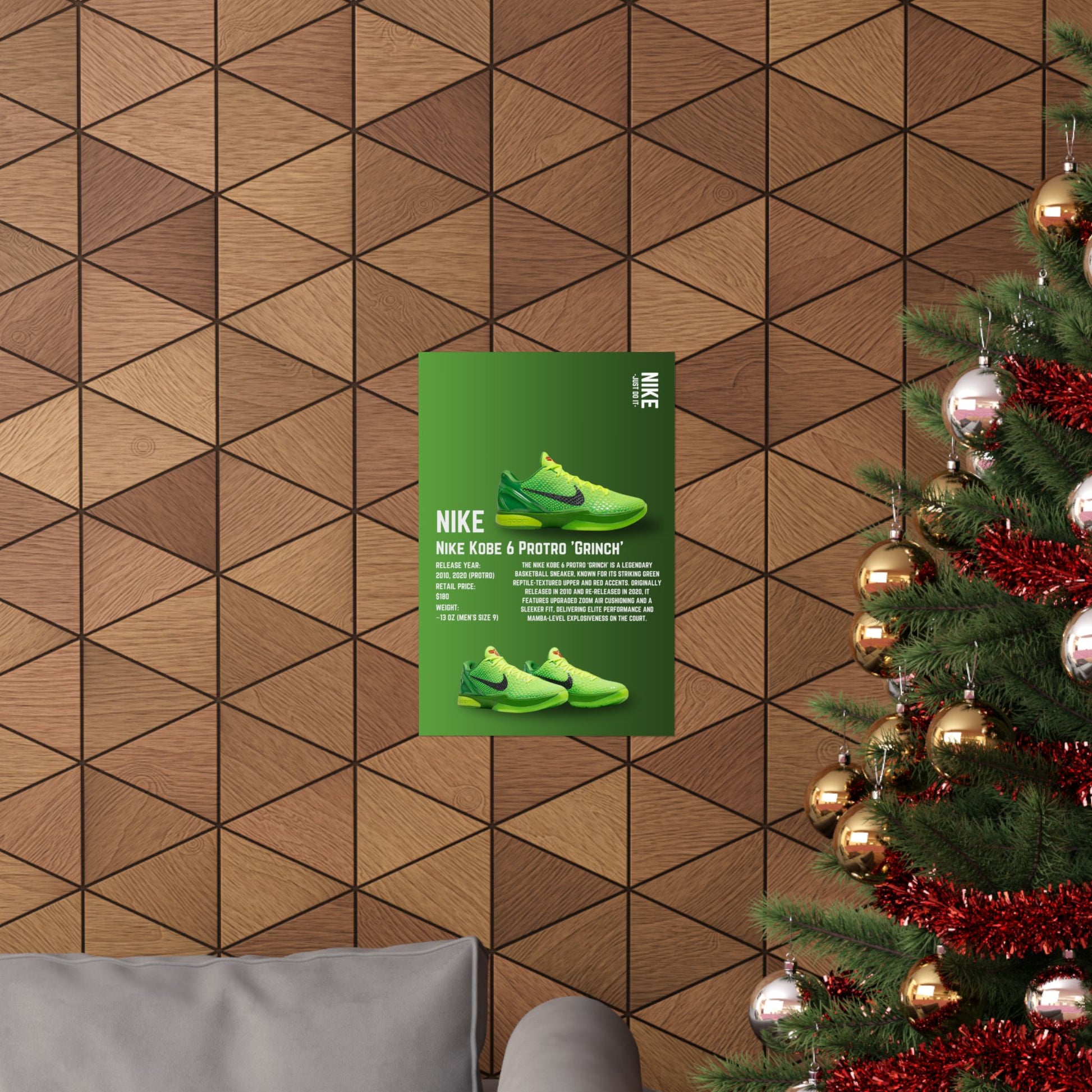 Nike Kobe Protro 'Grinch' Poster – Hooping Utopia